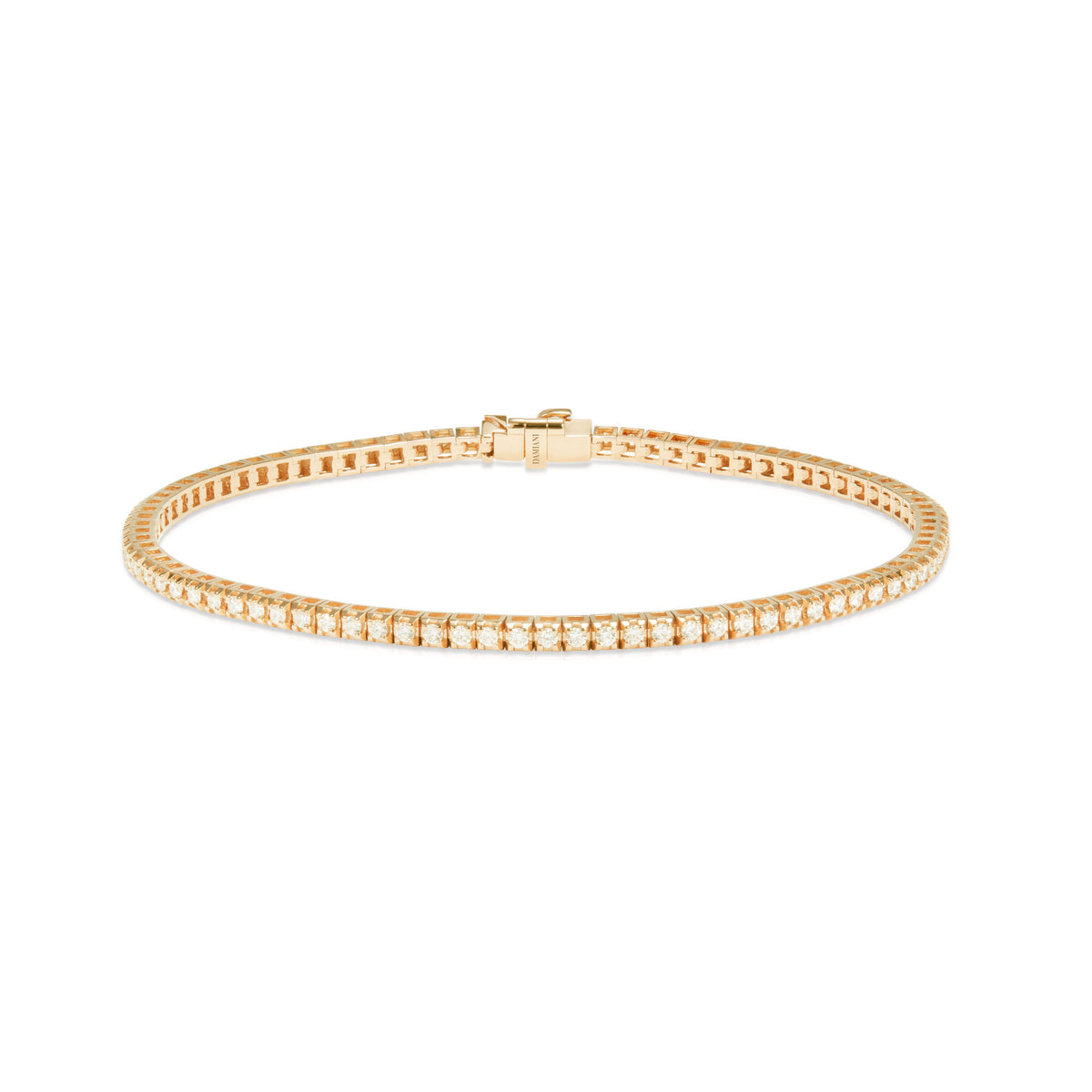 Damiani Bracelet 20115232, Yellow gold and diamond bracelet 1,10 carats