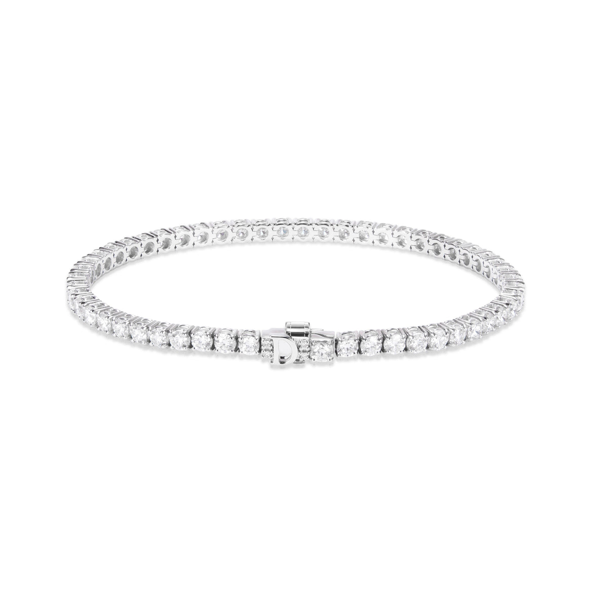 Damiani Bracelet 20115403, An 18k white gold bracelet set with diamonds