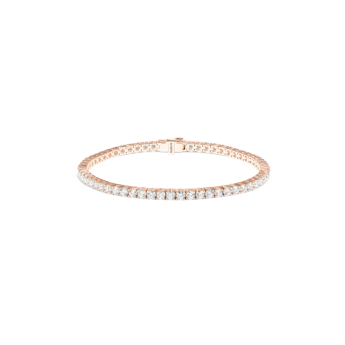 Damiani Bracelet 20115809, An 18k rose gold bracelet set with diamonds