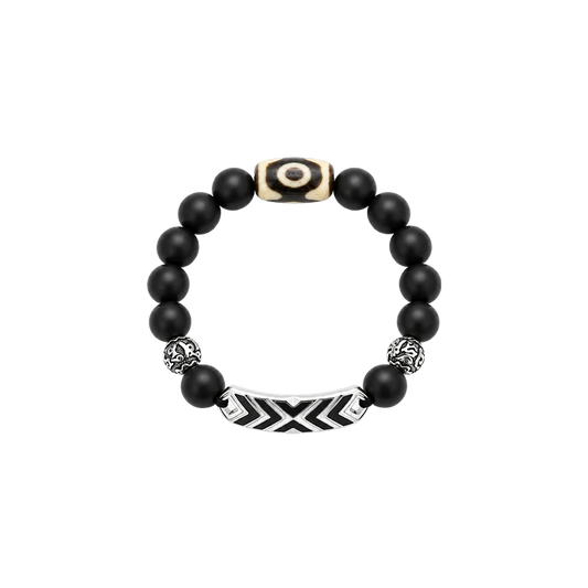 VERTU COR CHAIN SMALL-LEAF RED SANDALWOOD SMART BEAD BRACELET, view 1