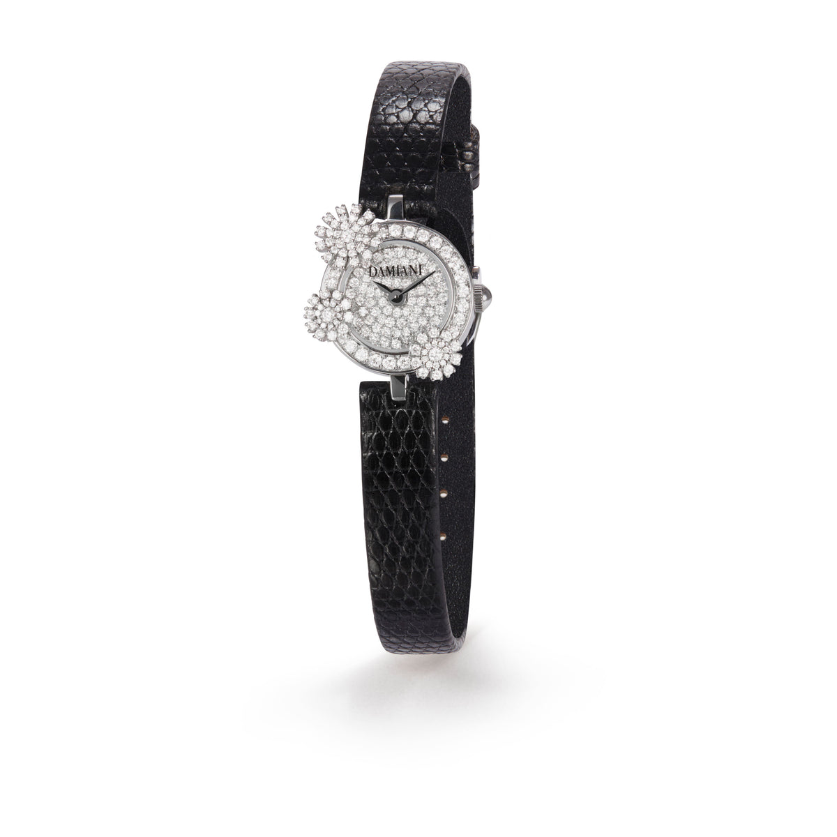 Damiani Watch 30053895, An 18k white gold jewellery watch set with diamonds