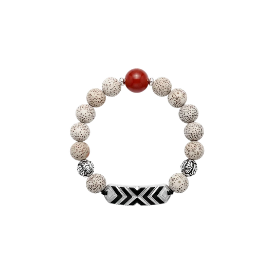 VERTU COR CHAIN STAR-MOON BODHI SEED SMART BEAD BRACELET, view 1