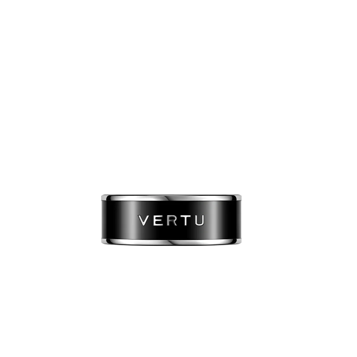 VERTU COR RING BLACK SMART RING, view 2