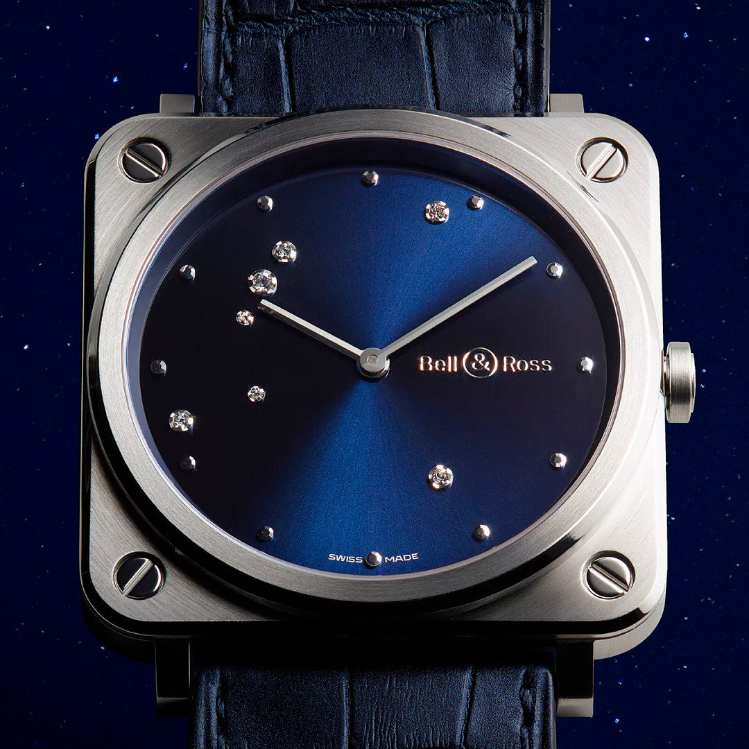 Bell & Ross BR S Blue Diamond Eagle Watches 39 mm