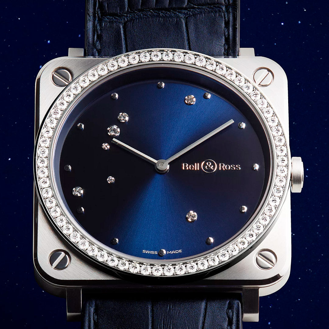 Bell & Ross BR S Blue Diamond Eagle Diamonds Watches 39 mm