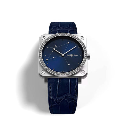 Bell & Ross BR S Blue Diamond Eagle Diamonds Watches 39 mm