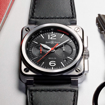 Bell & Ross BR 03-94 Black Steel Watches 42 mm