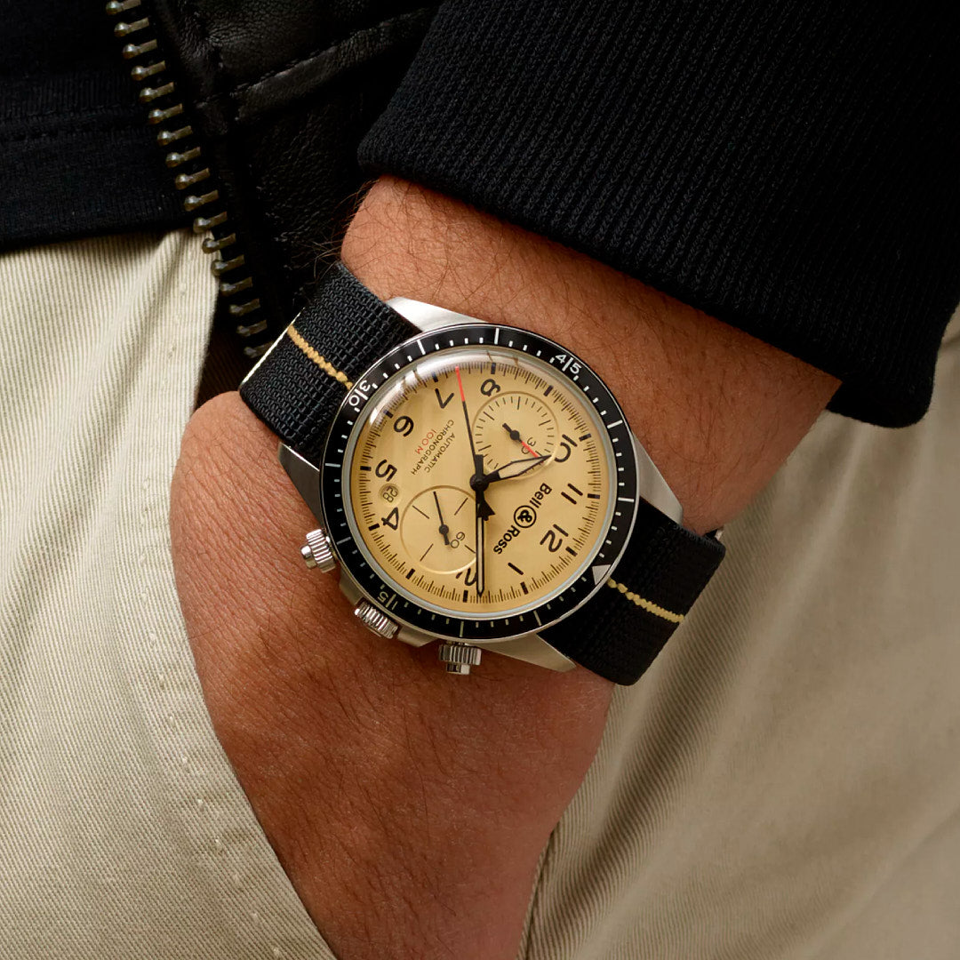 Bell & Ross BR V2-94 Military Beige 41 mm