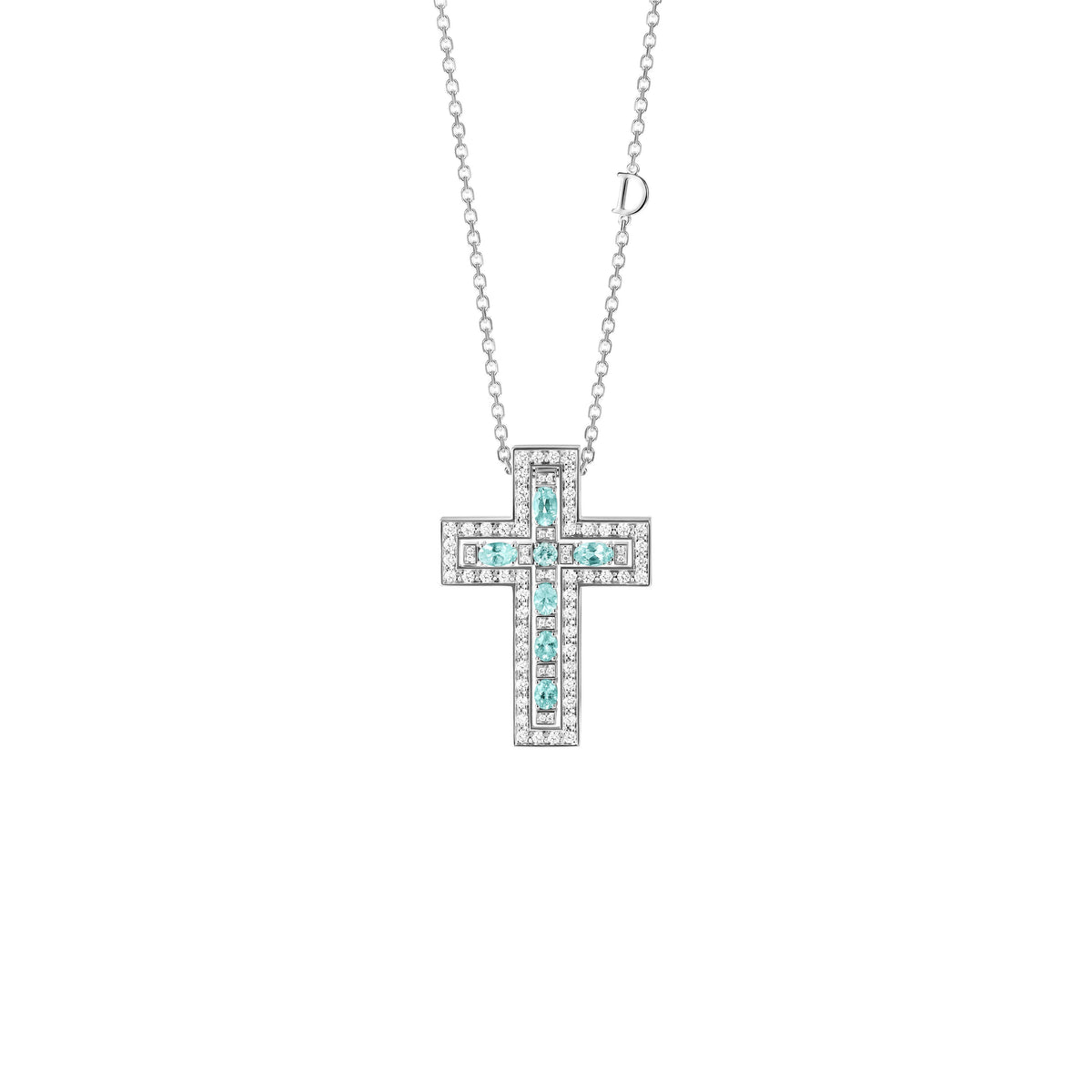 Damiani Belle Epoque Cross 81112826, A cross pendant
