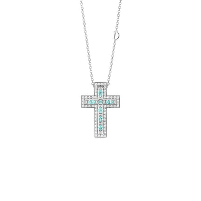 Damiani Belle Epoque Cross 81112826, A cross pendant