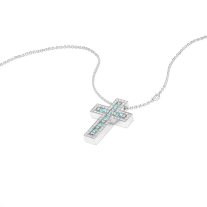 Damiani Belle Epoque Cross 81112826, A cross pendant