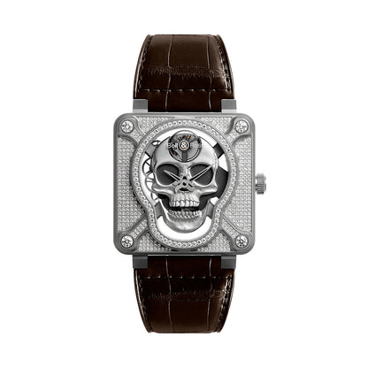Bell & Ross BR 01 Laughing Skull Full Diamond 46 mm