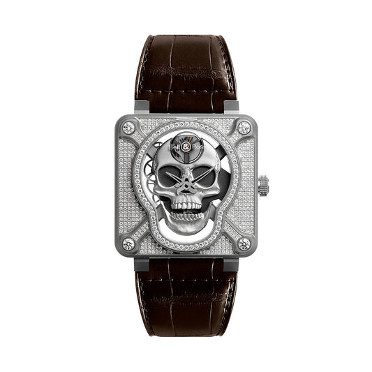 Bell & Ross BR 01 Laughing Skull Full Diamond 46 mm