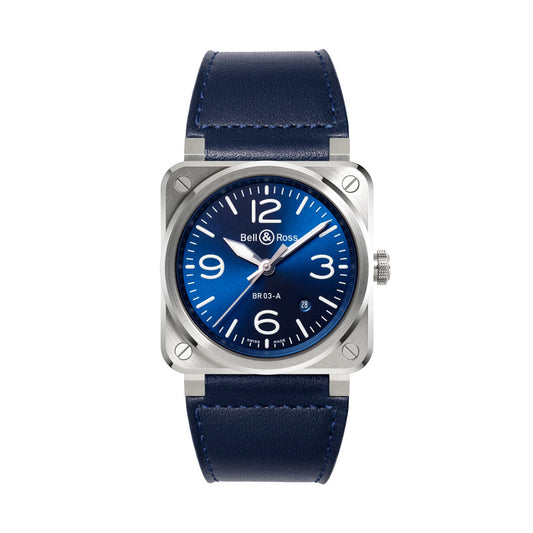 Bell & Ross BR 03 Blue Steel Watches 41 mm