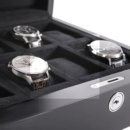 Buben & Zorweg Neo Case 12  Watch Winders Matte Carbon