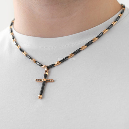 Baraka 316L Cross CR334501ROAN