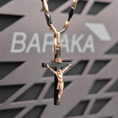 Baraka Cyborg Ceramic Cross CR213201ROGR