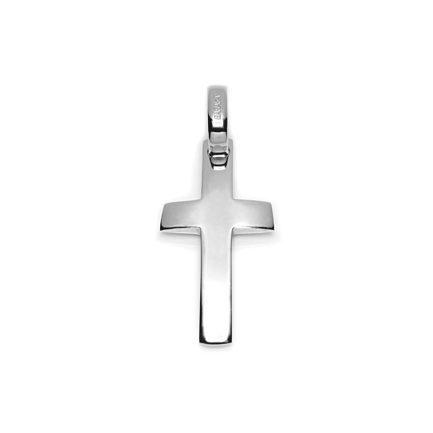 Baraka Diamonds Cross CR206841BILU, a men's cross in white gold