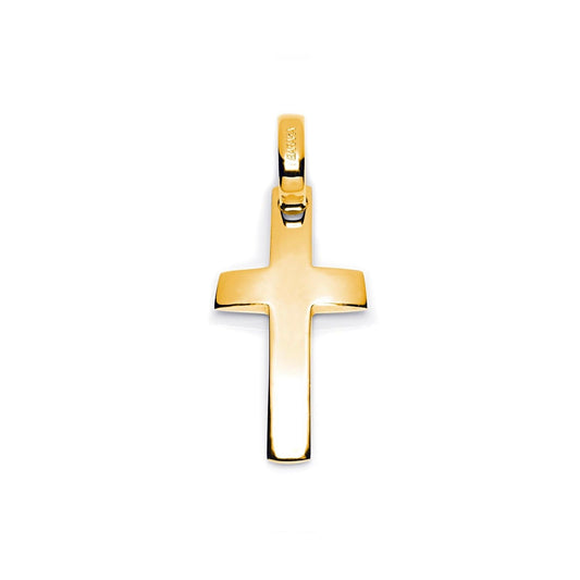 Baraka Diamonds Cross CR206841GILU, a men's cross in yellow gold