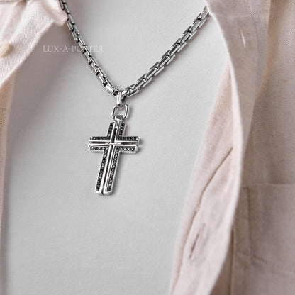 Baraka Diamonds Cross CR214441BIBB-60