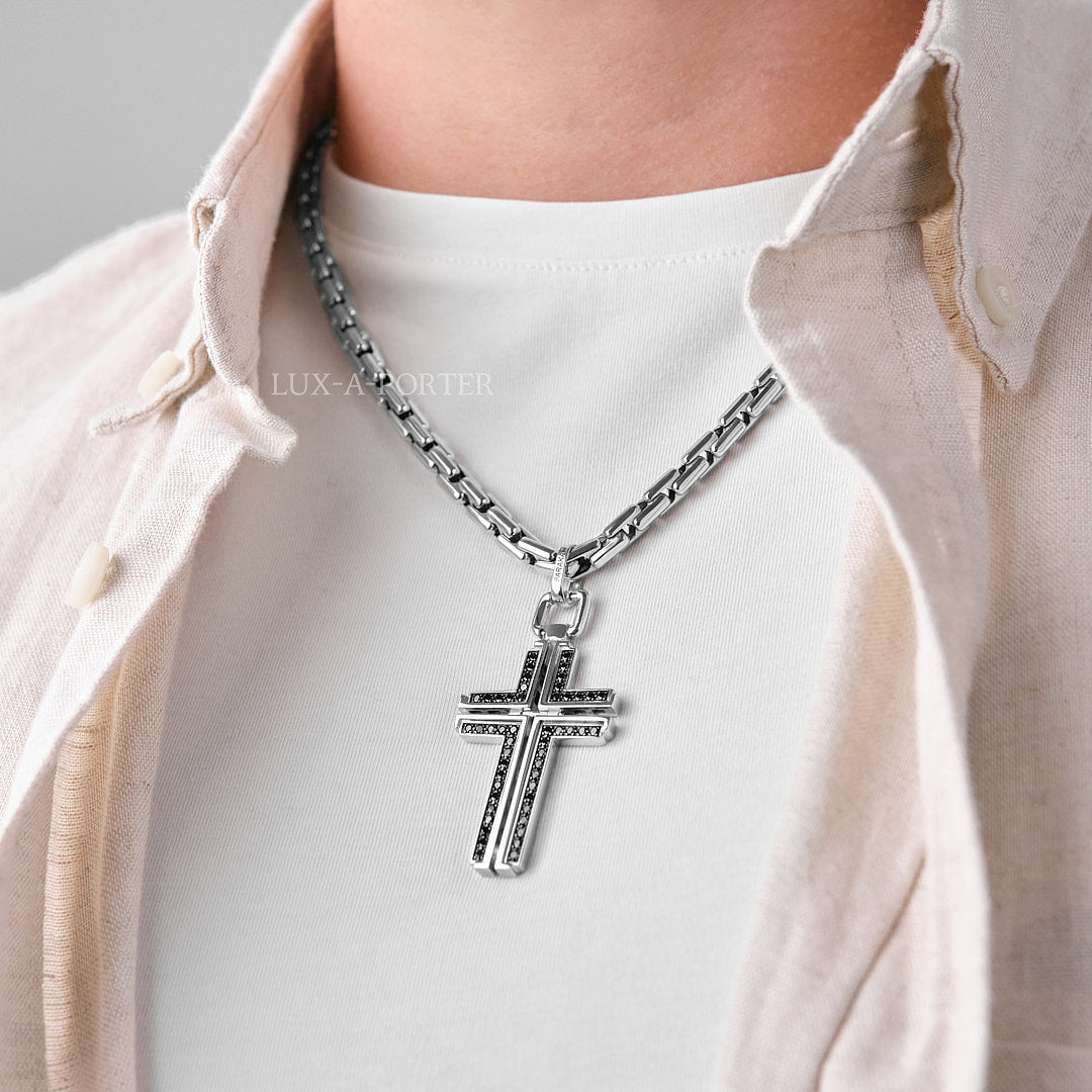 Baraka Diamonds Cross CR214441BIBB-60