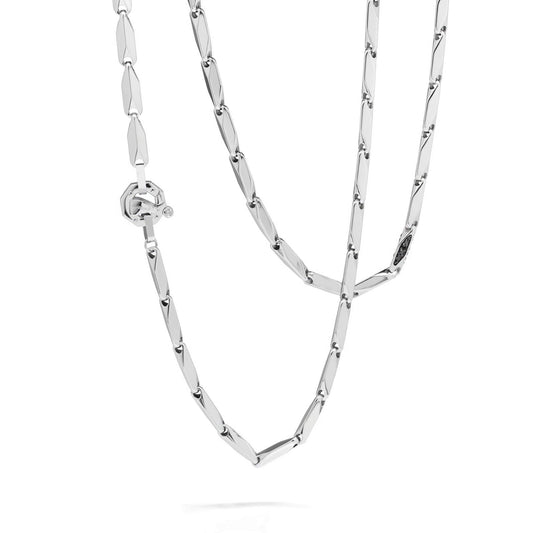 Baraka Nexus Chain GC292221BILU-19 — Luxury Men's Jewelry and Gifts