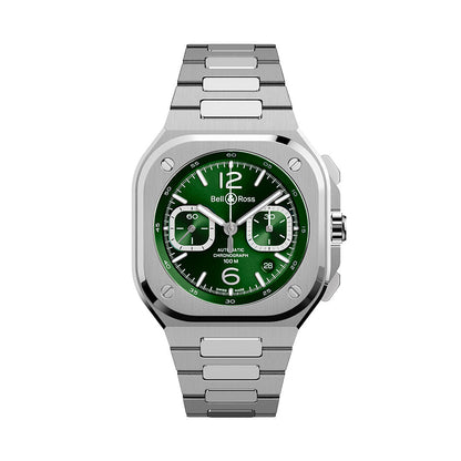 Bell & Ross BR 05 Chrono Green Steel 42 mm
