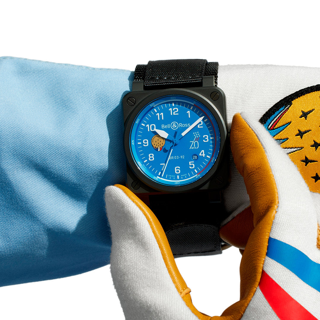 Bell & Ross BR 03-92 Patrouille De France 70th Anniversary Watches 42 mm