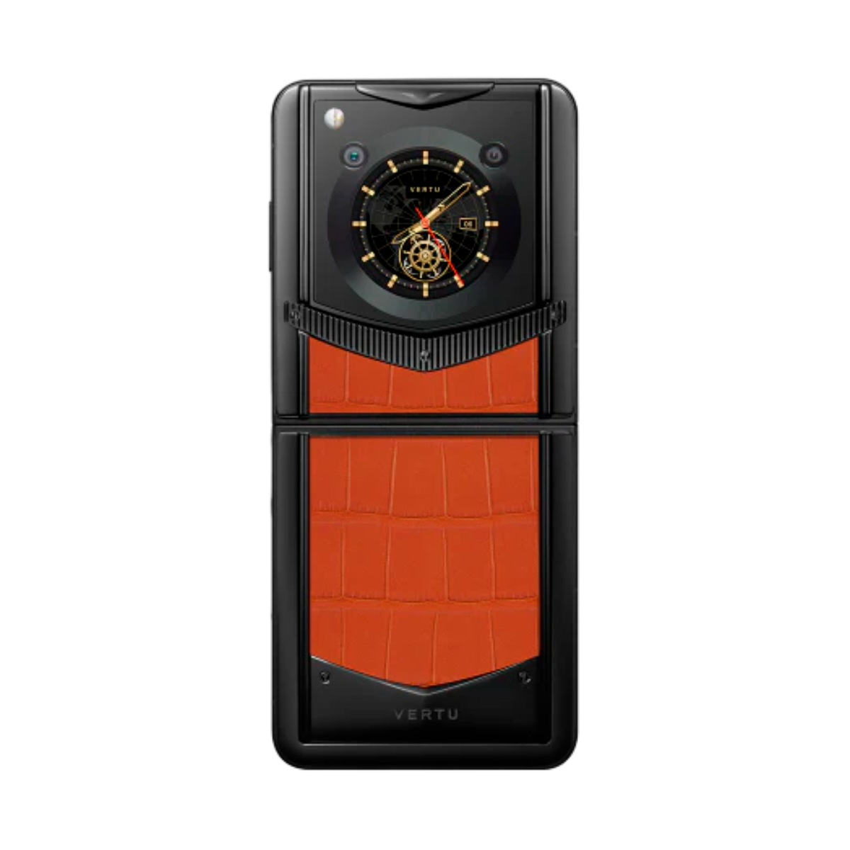 VERTU IRONFLIP PHONE RADIANT PHOENIX ALLIGATOR SKIN
