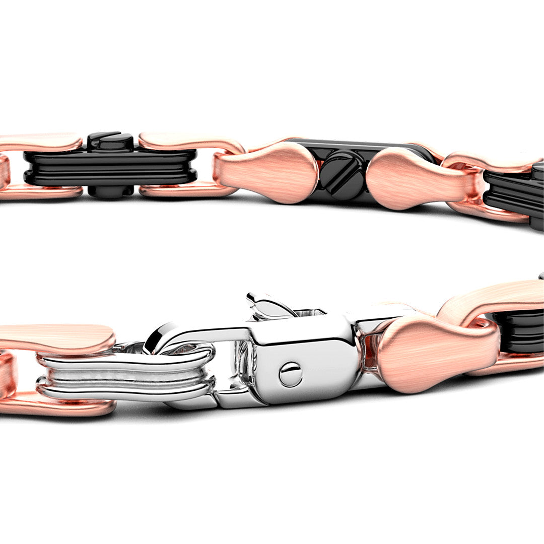 Zancan Ceramik Gold Bracelet KB037R-N