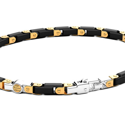 Zancan Ceramik Gold Bracelet KB040G-N
