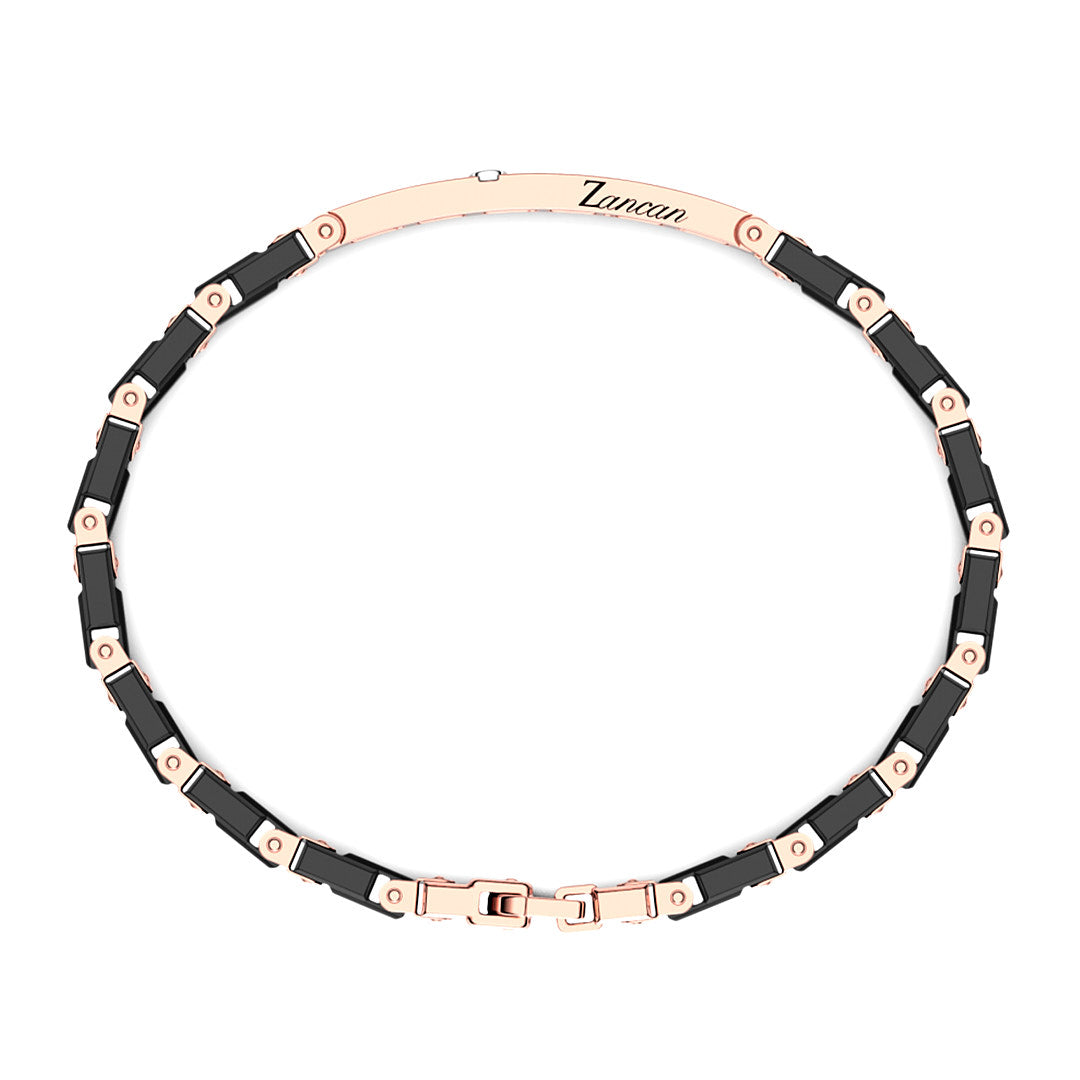 Zancan Ceramik Gold Bracelet KB042R-N