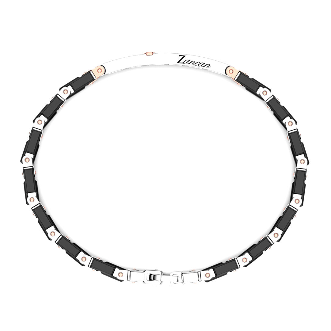 Zancan Ceramik Gold Bracelet KB043B-N