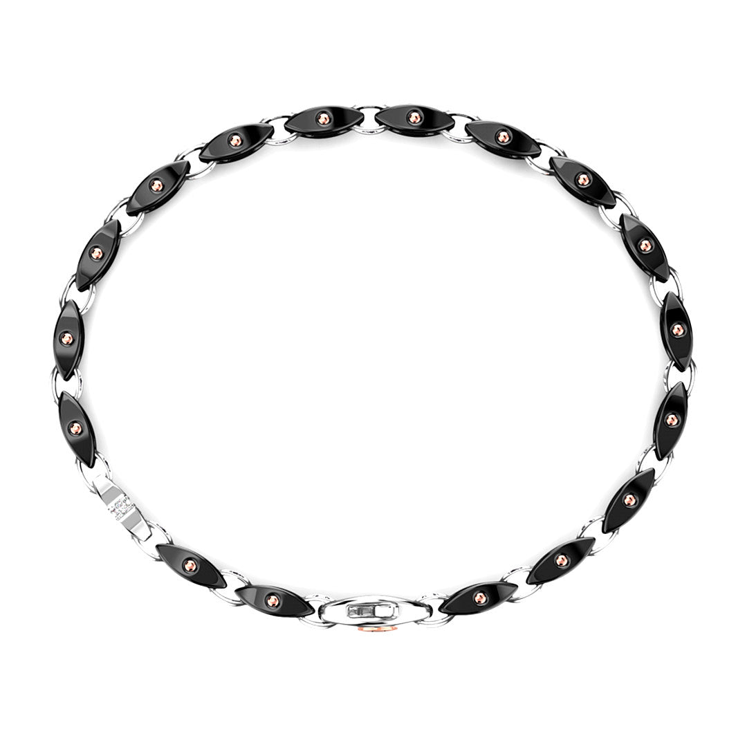 Zancan Ceramik Gold Bracelet KB044B-N