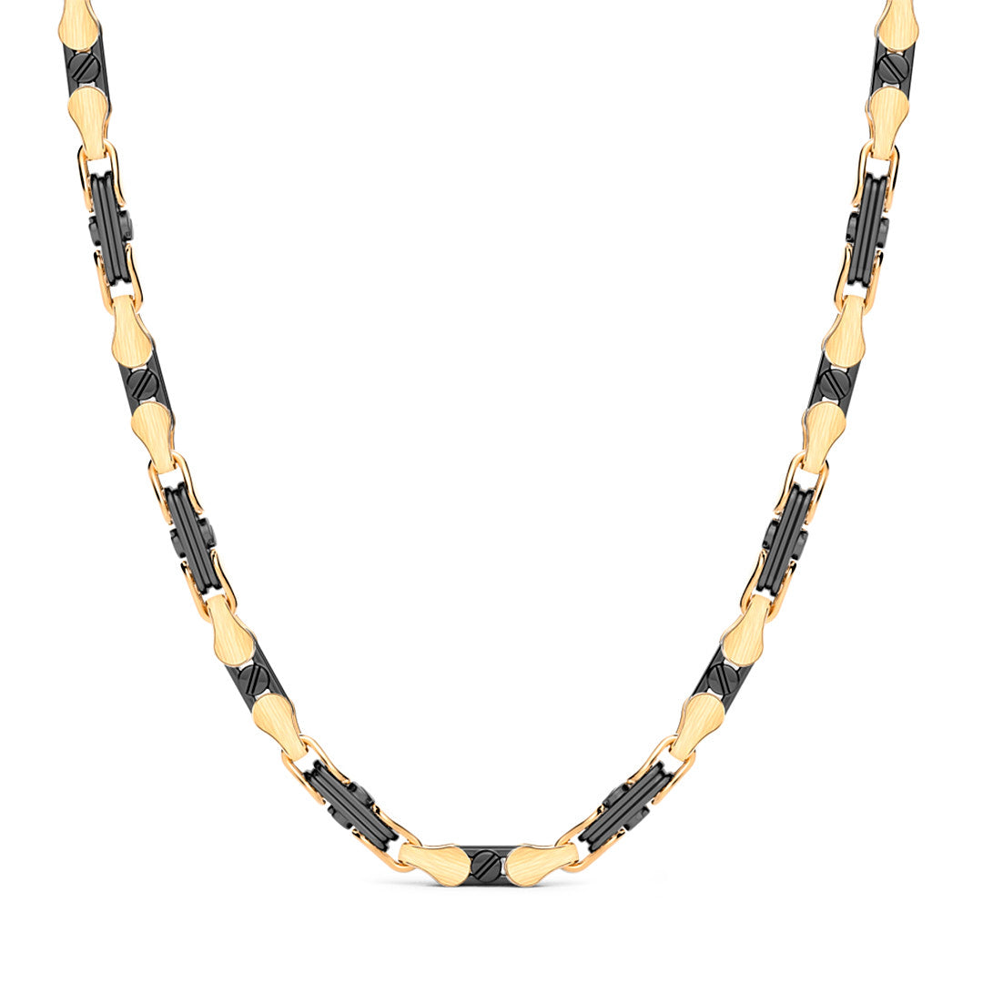 Zancan Ceramik Gold Chain KC057G-N
