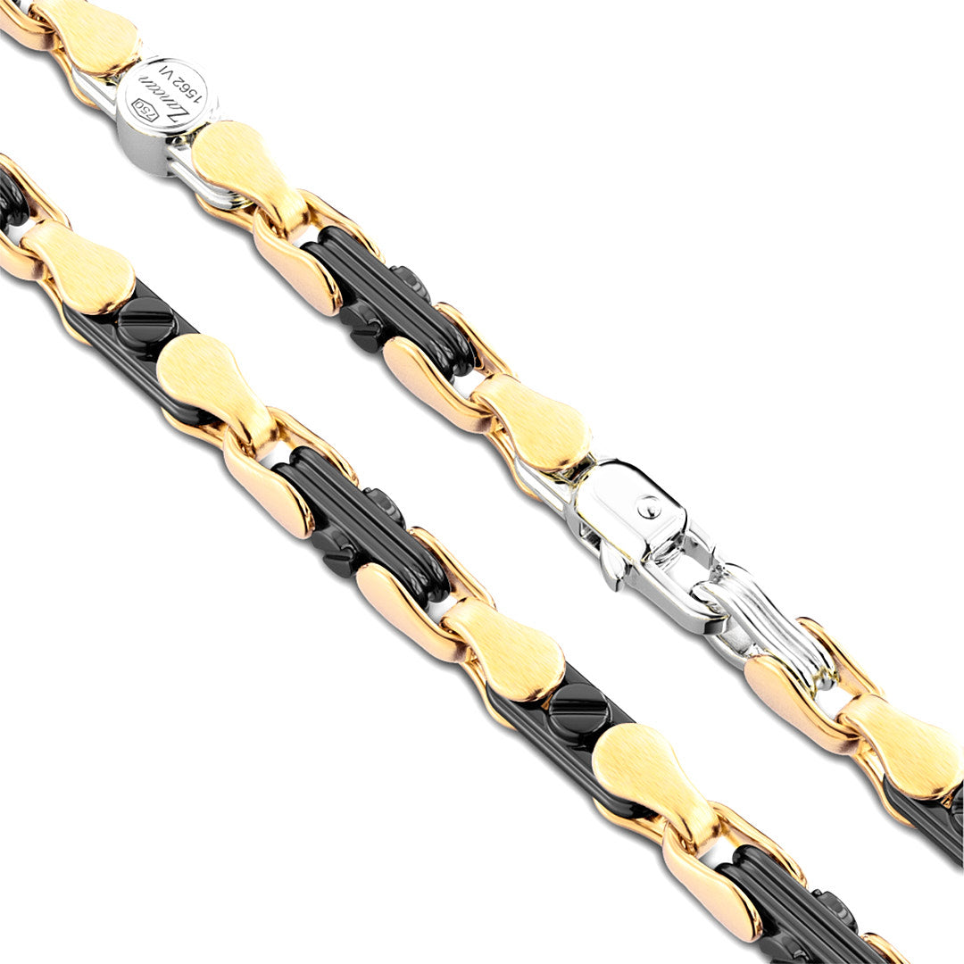 Zancan Ceramik Gold Chain KC057G-N