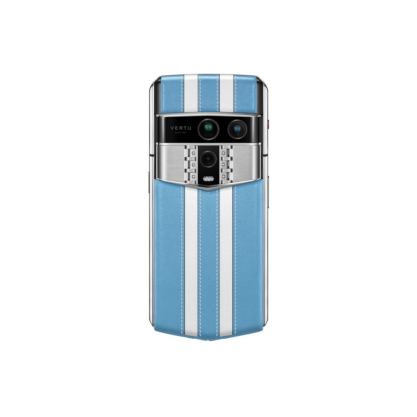 VERTU AGENT Q PHONE WORLD CUP 2026 ARGENTINA CALFSKIN, calf leather case, back and front view
