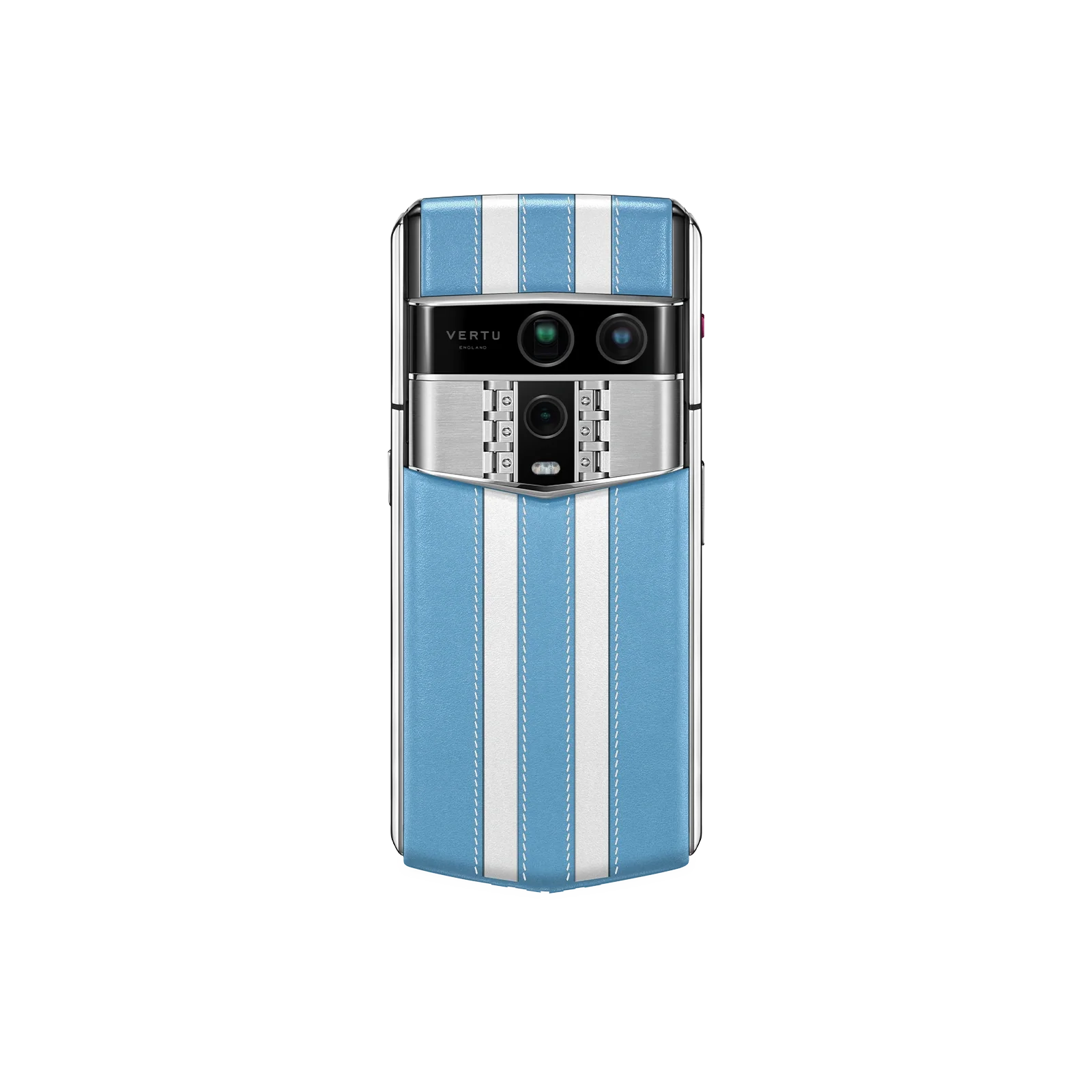 VERTU AGENT Q PHONE WORLD CUP 2026 ARGENTINA CALFSKIN, calf leather case, back and front view