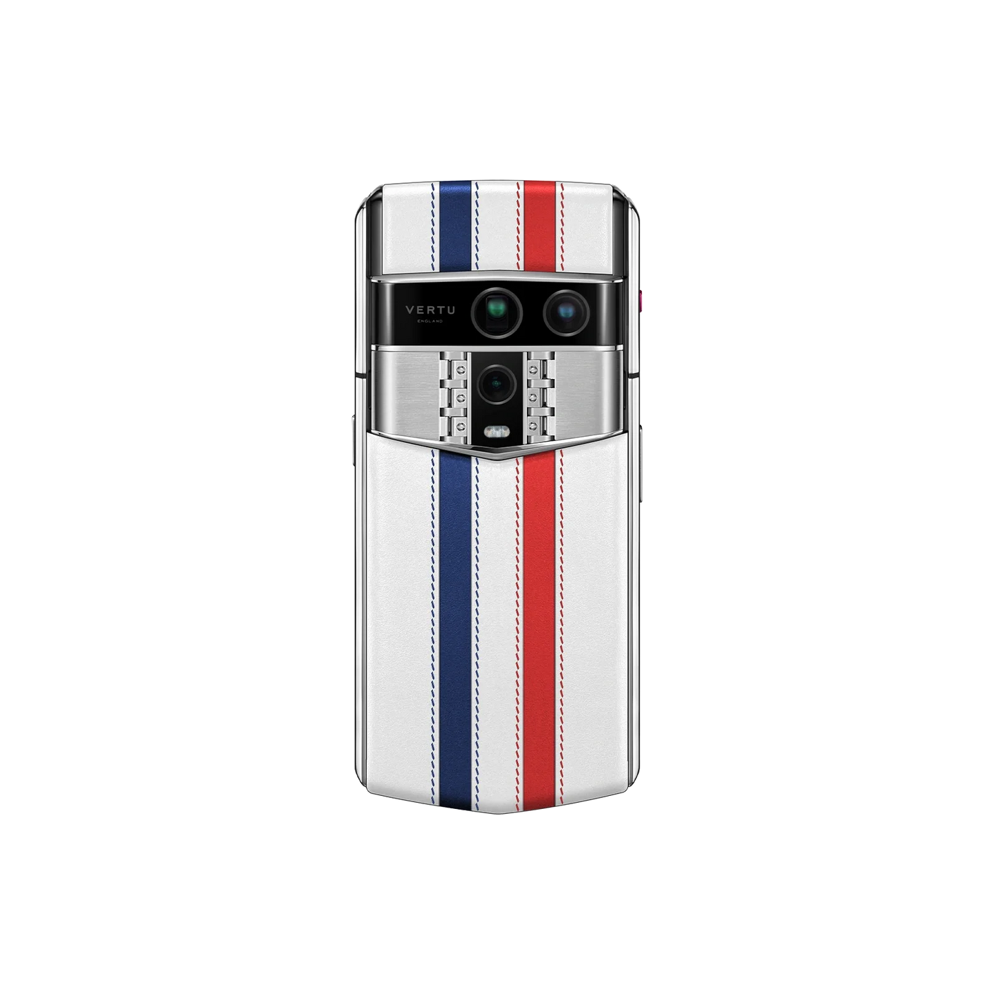 VERTU AGENT Q PHONE WORLD CUP 2026 FRANCE CALFSKIN, rear panel and screen with calf leather case