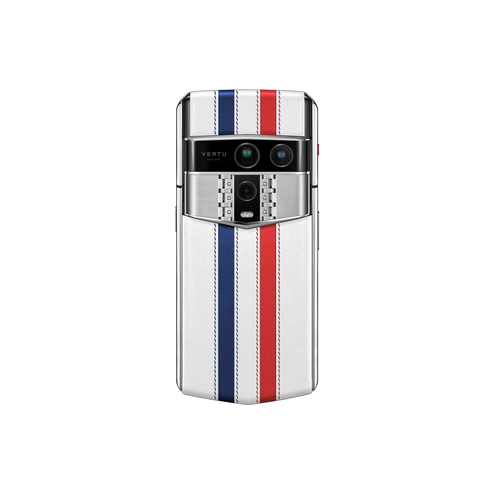 VERTU AGENT Q PHONE WORLD CUP 2026 FRANCE CALFSKIN, rear panel and screen with calf leather case