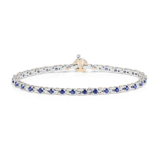 Baraka Tecnodiamonds Bracelet BR314031BRZA, a men's bracelet in rose and white gold set with diamonds