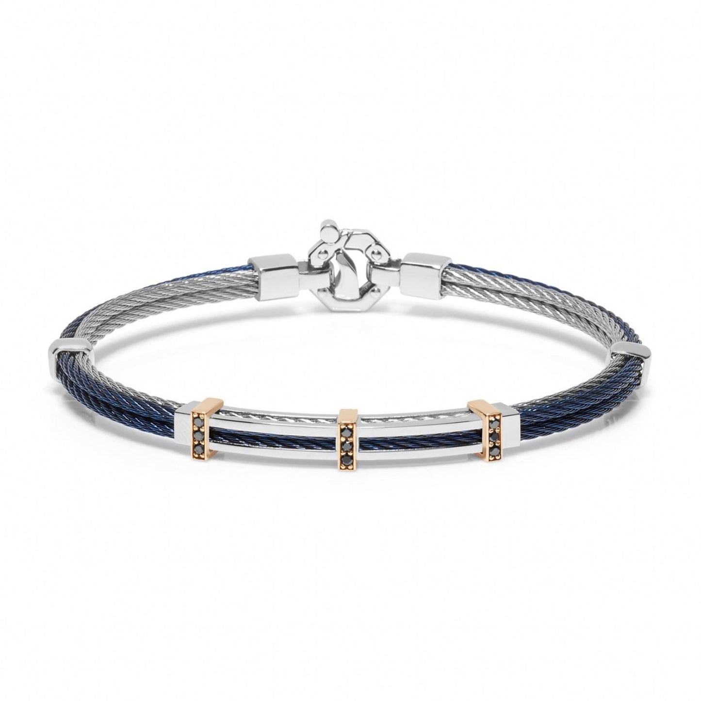 Baraka 316L Bracelet BR312501RODN-16 — Luxury Men's Jewelry and Gifts