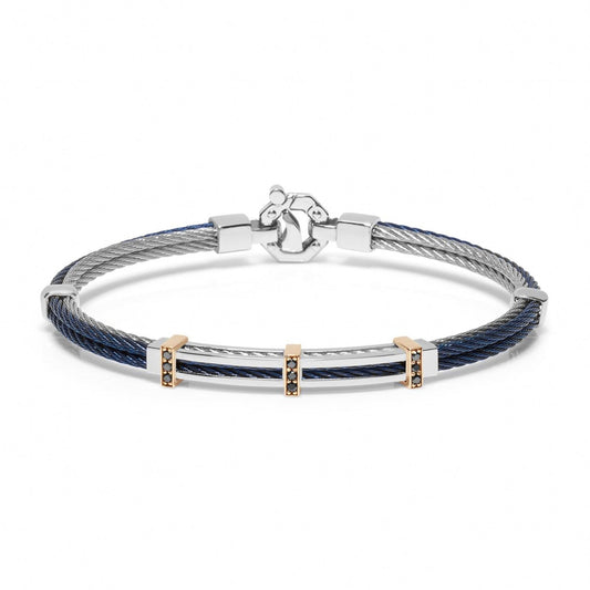 Baraka 316L Bracelet BR312501RODN-16 — Luxury Men's Jewelry and Gifts