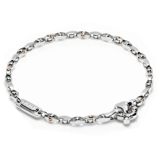 Baraka Kardano Bracelet BR212411BRLU-02, a men's bracelet in rose and white gold set with diamonds