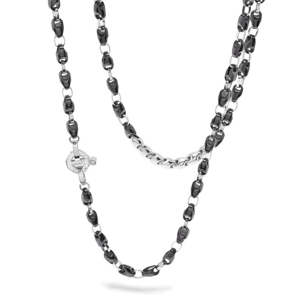 Baraka Cyborg Ceramic Chain GC275411BOCN-02 — Luxury Men's Jewelry and Gifts