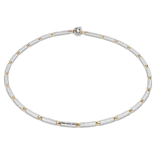 Baraka Snake Chain GC281021ROCB-02, a men's chain in rose gold and black ceramic set with diamonds