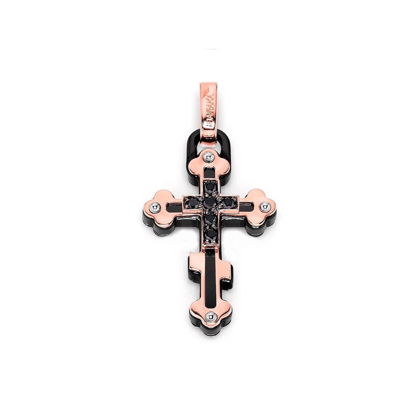 Baraka Prive Cross CR221691RODN-12 — Luxury Men's Jewelry and Gifts