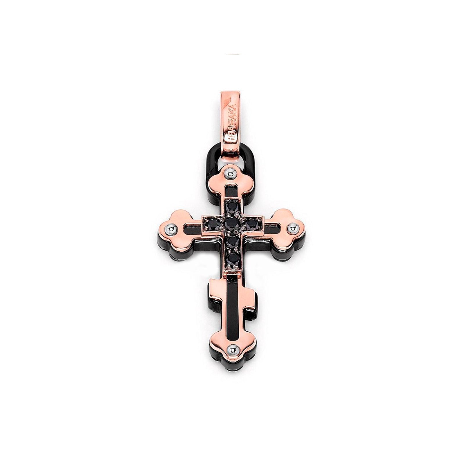 Baraka Prive Cross CR221691RODN-12 — Luxury Men's Jewelry and Gifts