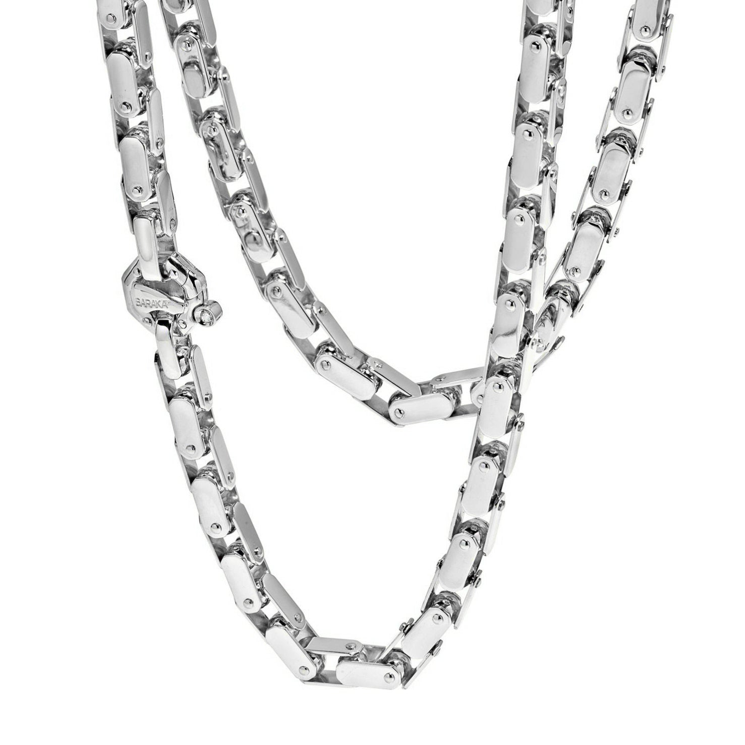 Baraka Kardano Chain GC211381BILU-02 — Luxury Men's Jewelry and Gifts