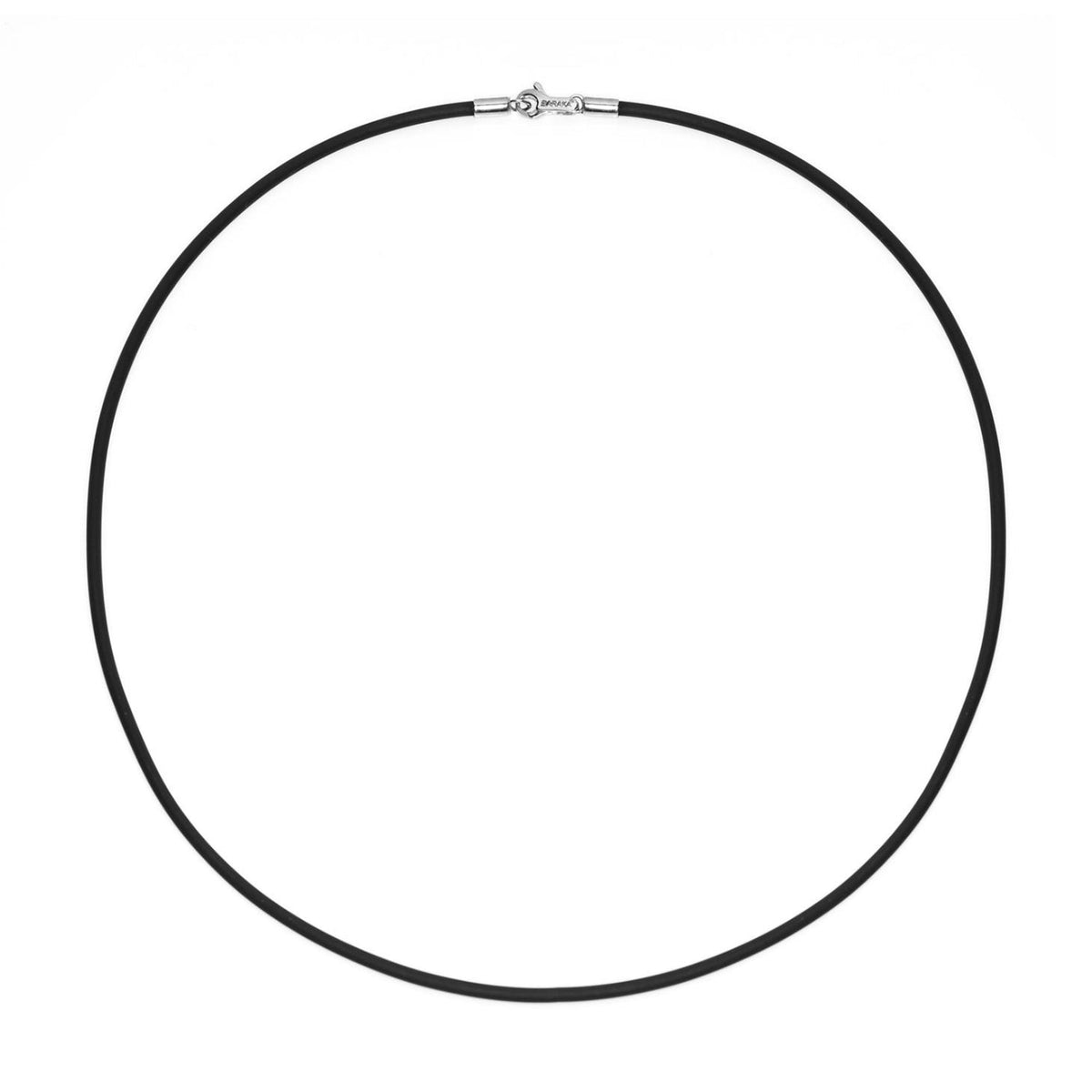 Baraka Utility Chain GC251251BICA, a men's chain in white gold and rubber